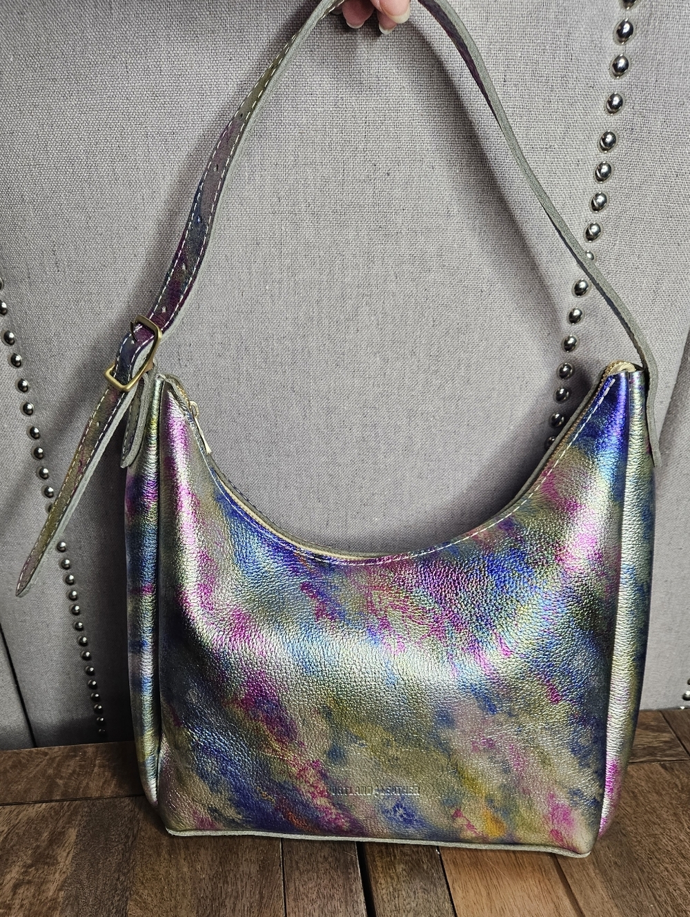 Portland Leather Goods Medium Aspen Aurora Shoulder Bag - Picture 12 of 12